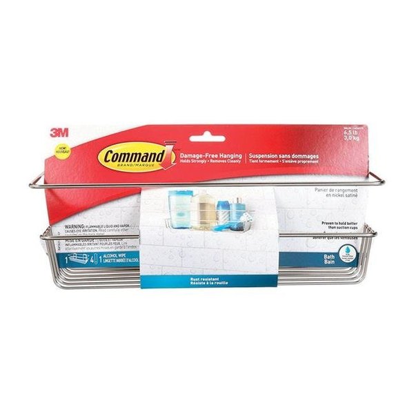 Command Command 5000487 12.75 in. 6.5 lbs Large Adhesive Strips Holder 5000487